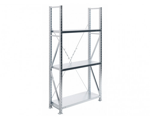 Стеллаж MS U 200/100x40/3 (Нагрузка на полку 300) Стеллаж MS U 200/100x40/3 (Нагрузка на полку 300)