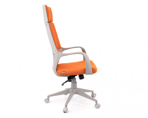Кресло Trio Grey (ткань оранжевая)
