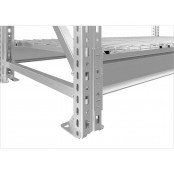 Стеллаж MS Pro 250/150x60/4 с сетчатыми полками